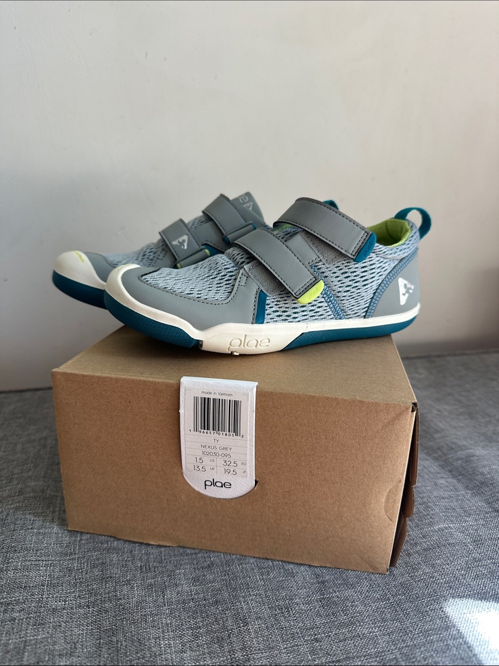 PLAE TY Kids washable sneakers NIB